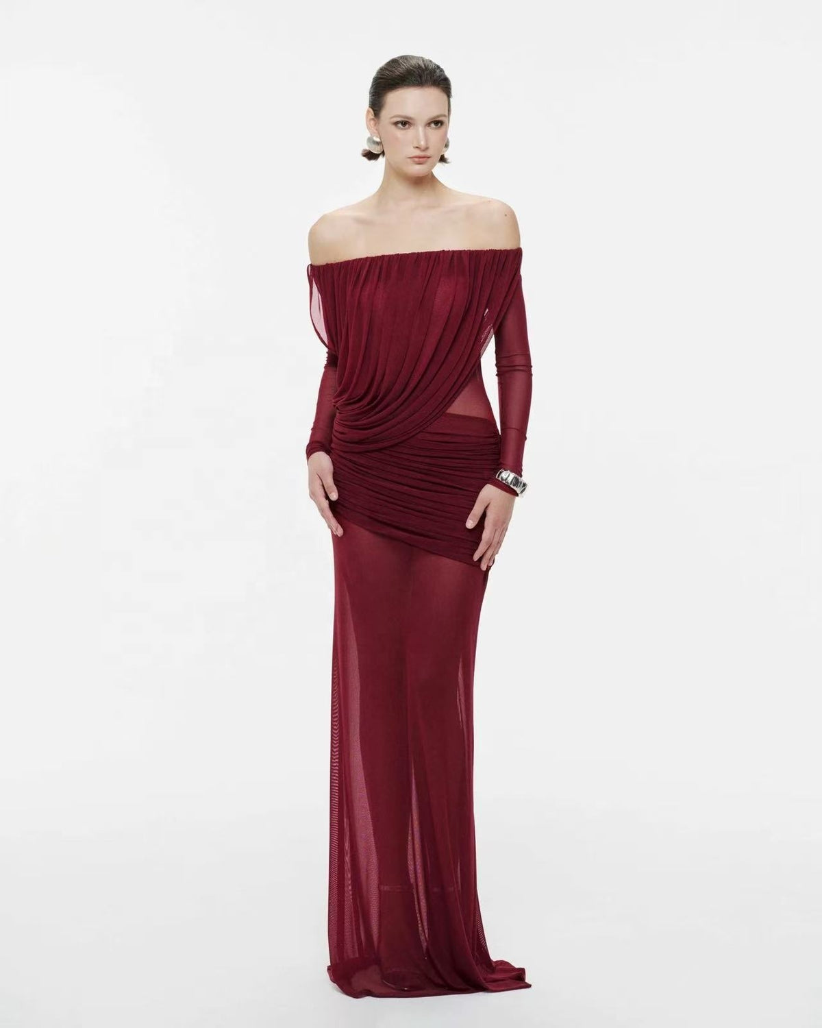Vesper Draped Gown